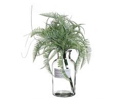 huaao Piante Artificiali Boston Foglie di Felce, Arbusti Piante Finte Decorazioni Composizioni Floreali per Interni Eserno, Balcone, Vaso, Giardino, Ufficio, Casa, Tavolo, Matrimonio