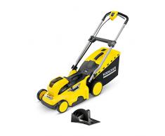 Kärcher Rasaerba Elettrico 36 V LMO 36-40, Larghezza di Taglio 40 cm, Altezza di Taglio 20-70 mm, Raccoglierba 50 l, Utilizzabile con Batteria Kärcher da 36 V (Esclusa), Capacità max 275-550 m²