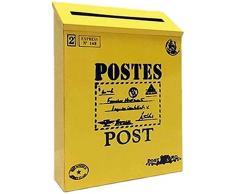 FANNISS Cassetta della Posta,Cassetta delle Lettere da Appendere a Parete Creativa Antipioggia per Esterni Cassetta Postale Domestica per Esterni Cassetta Postale Americana