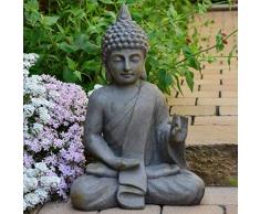 Buddha Scultura Carattere Statua cm 54 Terrazza Giardino