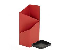 Portaombrelli Porta ombrelli AGYH Freestanding Metallo, Decorazione Cane Palla Bagagli Rack for Albergo Ufficio Entrata, Mobile Leccarda, Bianco/Oro/Colore Rosa/Nero/Rosso, 20X25X60cm