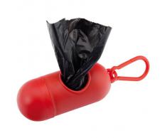 Dispenser borsa igienica per cane cani porta sacchetti con 15 sacchetti