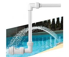 Fontana per piscina Spray per cascata Accessori Appendice, Fontana per piscina Spray Fontana per piscina a parete a forma di fiore Interessante sprinkler