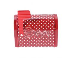 Amosfun cassetta postale americana cassette postali per esterno posta americanbox della Contenitore di regalo a tema natalizio Cassetta postale Contenitore di latta creativo per decorazione
