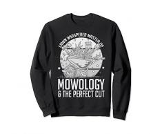 Trinciatrice divertente per la cura dellerba del paesaggista Felpa