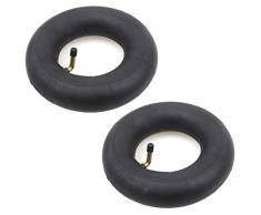 ICECHEN Confezione da 2 Pezzi 2.80/2.50-4 Pollici Camera dAria Stelo Valvola TR87 Piegato per Scooter, Tosaerba, Carriole, Camion di Mano