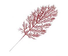 Abaodam 12Pcs Cespuglio Di Felce Artificiale Gambi Di Natale Albero Di Natale Appeso Ornamento Rami Finti Ramo Di Palma Foglie Di Palma Decorazioni Foglia Artificiale Ramo Di Pino Glitter