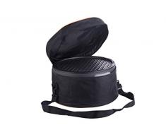 Portable Carbone Barbecue da tavolo von Trebs senza fumo Evolution e inclusa – Ideale per Camping, balcone o in casa (funzionamento a batteria, dimensioni: 35 x 20 cm, 1,25 Watt)