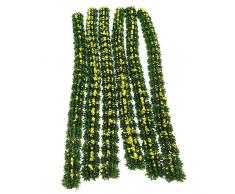 Totority 6Pcs Decorazione In Miniatura Cespuglio Artificiale Accessori Per Esterni Accessori Giardino Fata In Miniatura Simulazione Cespuglio Cluster Arbusto Artificiale Giardino