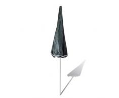 Tidyard Ombrellone Parasole da Spiaggia Verde,Dia. ombrellone 180 cm & 240 cm,per Spiaggia, Giardino e Balcone