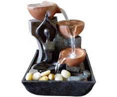 Fontana Zen Feng Shui in Poliresina Yoga Loto