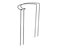FGASAD - Confezione da 2 Supporti semicircolari, Supporto per Piante da Giardino, rampicanti, graticcio per Fiori, Gabbie per peonie, cetrioli, clematide