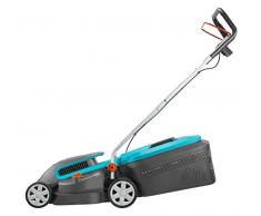 Gardena Powermax 1400/34 Tosaerba Elettrico per Superfici fino a 400 m², Larghezza di Taglio da 34 cm, Capacità 40 l, Altezza Taglio 20-60 Mm, 5034-20