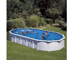 Gre m286655 – Piscina Ovale in Acciaio Bianca Haiti KITPROV10288