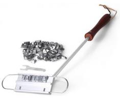 Infactory Grill Brand ferro: BBQ Brand ferro con lettere intercambiabili (Brand Piastra di Ferro)