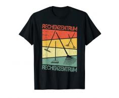 Data center Retro Vintage Rastrello & scopa giardinaggio Maglietta