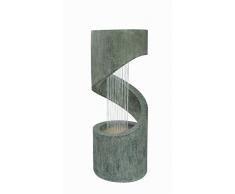Zen Light Circo Grande Fontana, Resina, Grigio, 31Â x 31Â x 80Â cm