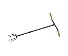 Silverline tools 231329 - Coltivatore garden mano (950 mm), Nero/Verde