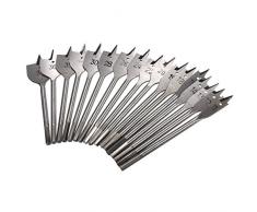 EsportsMJJ 11-38 Mm di Legno Piatto Trapano Bit Esagonale Gambo Lavoro Legno Vanga Punte - 24mm