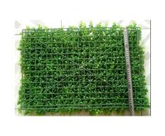 YNFNGXU Pannello di Foglie di Edera Artificiale, Decorazione della Pianta Verde Cespuglio Decorazione della Parete di Sfondo Verde All'aperto (Colore : C)