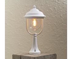 Konstsmide 7224-250 Parma Lampioncino, BxPxH 24x24x54 cm, 1 x 75 W, IP43, Colore Bianco opaco