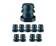 Magazzini GM TAPPO, Raccordi per Sistema di irrigazione Tubo Ala gocciolante,disponibili anche Manicotto,Tee,Valvola,Gomito,Presa per Tubi da 16mm - Made in Italy(10, Tappo)