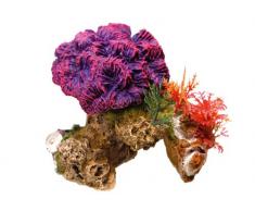 Nobby Corallo Pietra con Piante Acquario Decorativo, 13 x 10 x 12 cm