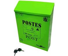 cassetta postale cassetta postale moderna Cassetta delle lettere Cassetta delle lettere Cassetta delle lettere Scatola delle cartoline della posta retrò americana antica Cassetta delle lettere multiu