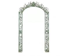 WZP Archi in Ferro Battuto per Esterni, Pergola da Giardino per Piante Rampicanti, Pergola retrò Europea, Archi di Rose Resistenti per Giardino, Cortile, Balcone, Villa, Ingresso