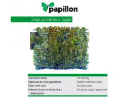 VERDELOOK Sempreverde® Point, Siepe Artificiale 1x20 m, Foglia Lauro, Decorazioni Giardino
