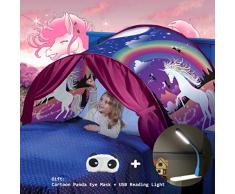 Tende da sogno, Magical World Tents, Kids Fantasia Casa, Caldo bambini Tenda (Einhorn)