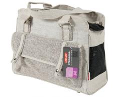 Zolux Trasportino Borsa per Cani Gatti in Tessuto Taglia S Beige Panama