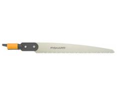 Fiskars Seghetto dritto, Testa di attrezzo, Lunghezza: 52 cm, Acciaio temprato, Nero/Arancione, QuikFit, 1000692