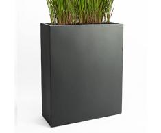 Pflanzwerk® Fioriera Vaso per Fiori Portavaso Antracite 72x60x25cm *Resistente al Gelo* *Protezione UV* *Europea di qualità*