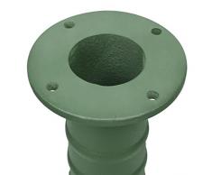 vidaXL Supporto per Pompa d'Acqua Manuale in Ghisa Verde Autoadescante Stand