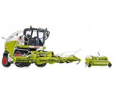 Claas Jaguar 860 Trinciaforaggi con Orbis 750 con Pick up 300 - modello di automobile, modello prefabbricato, Wiking 1:32 Modello esclusivamente da collezione