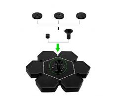 Hothap - Pompa per Fontana a zampillo con Illuminazione a LED, 2,4 W, per Giardino, Piscina, laghetto
