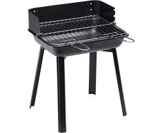 LANDMANN 11527 Grill Firewood Black barbecue - barbecues & grills (Grill, Firewood, 4 person(s), Grate, Black, Rectangular)