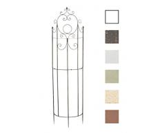 CLP Griglia in Metallo per Rampicanti LAVENDEL – Sostegno Piante da Giardino in Ferro I Tutore per Rose e Piante da Esterno I Graticcio per Fiori Decorativo bronzo