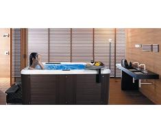 giordanoshop Minipiscina Vasca Idromassaggio Spa 6 Posti 220x220 Cm da Interno/Esterno Vorich Sky