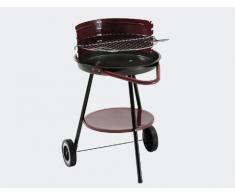 Landmann 0666 barbecue - barbecues & grills (Black, Bordeaux, Round)