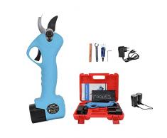 Eachbid Cesoie Elettriche per Potatura Forbici Potatura a Batteria Ricaricabile Professionale Resistente Diametro di 25mm 16.8V