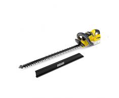 Kärcher Tagliasiepi a Batteria 36 V HGE 36-60, Lunghezza di Taglio 60 cm, 2 Velocità, Funzione Sega, Scopa da Siepe, Potenza Massimo 600-1200 m, Utilizzabile con Batteria Kärcher 36 V Esclusa