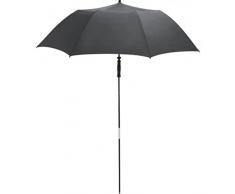 FARE Travelmate - Ombrellone da viaggio, protezione UV 50+, per valigia, aereo, campeggio, balcone, spiaggia, giardino (grigio)