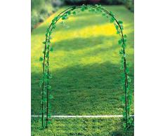 ARCO DECORATIVO per FIORI e PIANTE RAMPICANTI 137x38x200 cm.