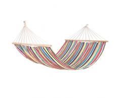 Ultranatura Bali Amaca con Barre, Arcobaleno Stretto
