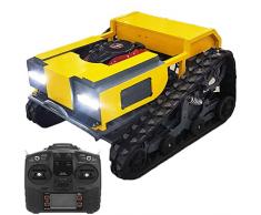 JODAIS Tosaerba a Benzina, Tosaerba robotizzato, Tosaerba a Benzina a Quattro Tempi da 9,5 HP con Telecomando, Attrezzatura per la Cura del Prato, Tosaerba cingolato Sale Fino a 30° di inclinazione