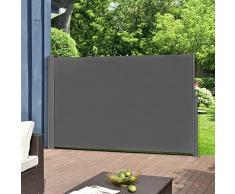 Paravento Estraibile Esterno - 160 x 300 cm - Grigio - Parasole, Protezione Vista