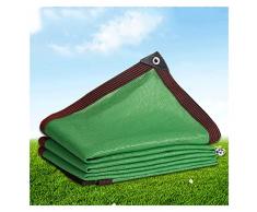 WQDY Copertura della Rete Dellombra Rete Ombreggiante Telo Parasole con Protezione Solare Rete di Recinzione Verde Resistente con Occhielli per Il Balcone della Parete Cortile Cortile Giardino