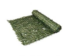 3pz Siepi Artificiale per Balcone Edera 100x300 cm Siepe Sintetica 3 Rotoli Siepe Finta da Esterno con Foglie Recinzione Giardino per Arredo Esterno
